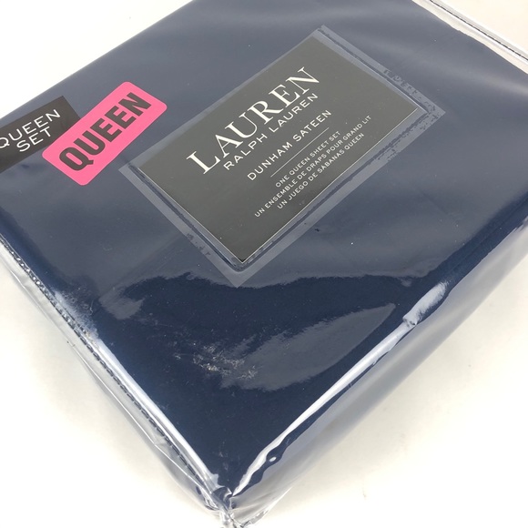 Ralph Lauren Dunham Sheet Set Cadet Blue - Picture 4 of 6